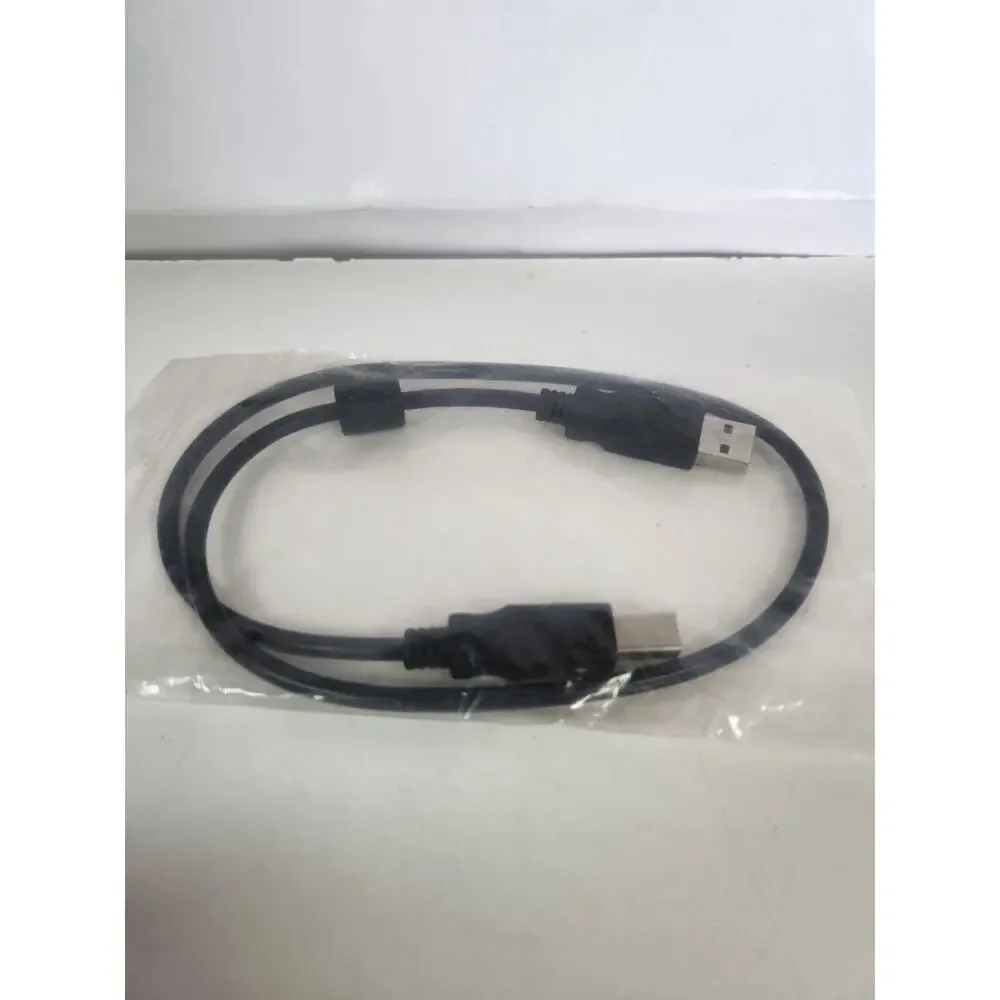 USB 2.0 A Male to B Male USB Printer Cable, Black 2 feet long